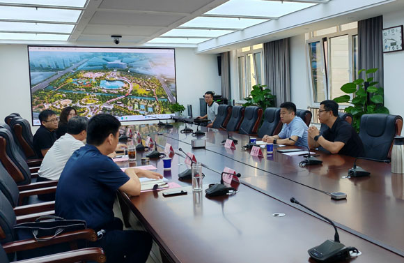 公司總經理劉文盛到訪德州天衢建設發展集團洽談合作